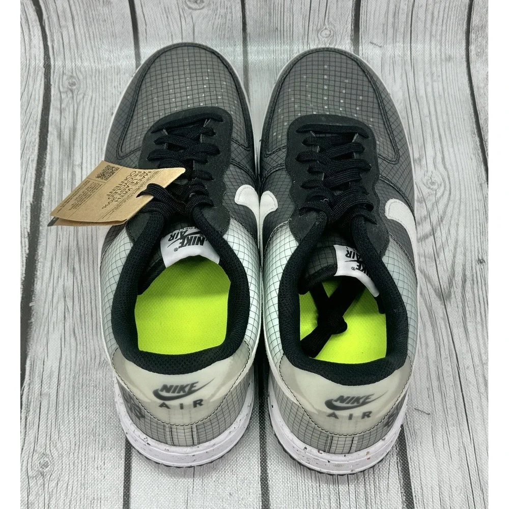Nike Air Force 1‎ Crater Move To Zero Black White Size 13 DH2521 001